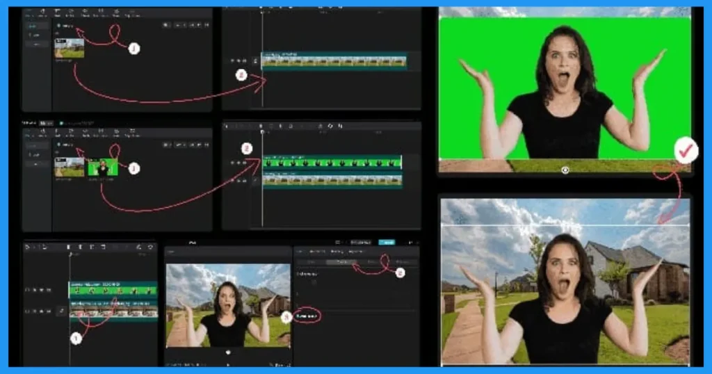 Release your creativity with Chroma Key! Remove background distractions and replace them with captivating visuals